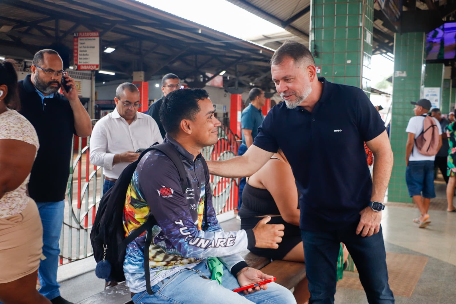 Após decreto de emergência, prefeito visita Terminal Urbano e ônibus voltam a circular 100% em Rio Branco