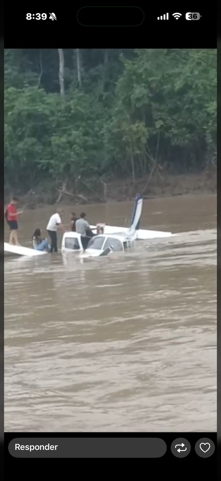 Avião cai no municipio de Jordão